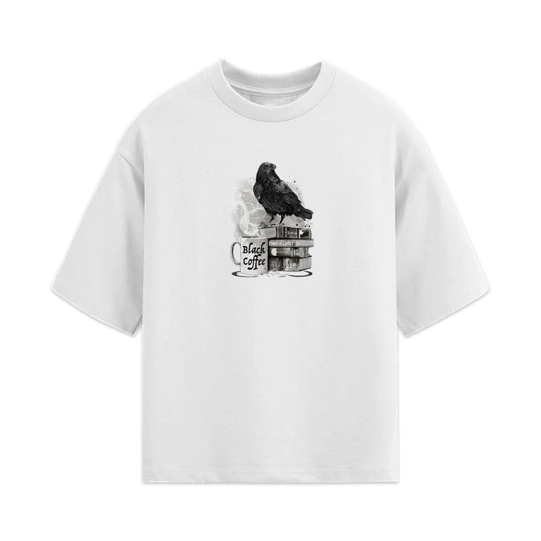 Coffee, Raven And Poe Tee