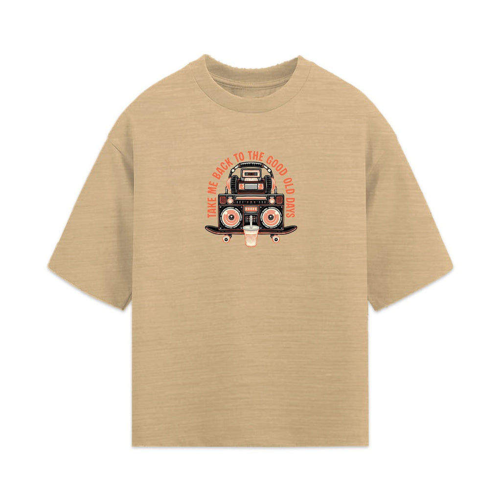Back To The Good Days Oversized Tee