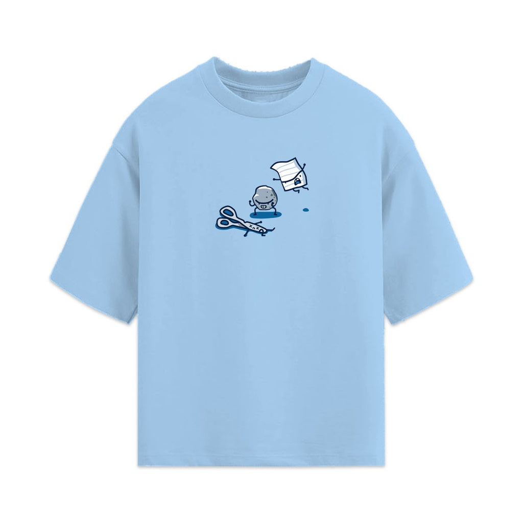 Rock Paper Scissors Oversized Tee