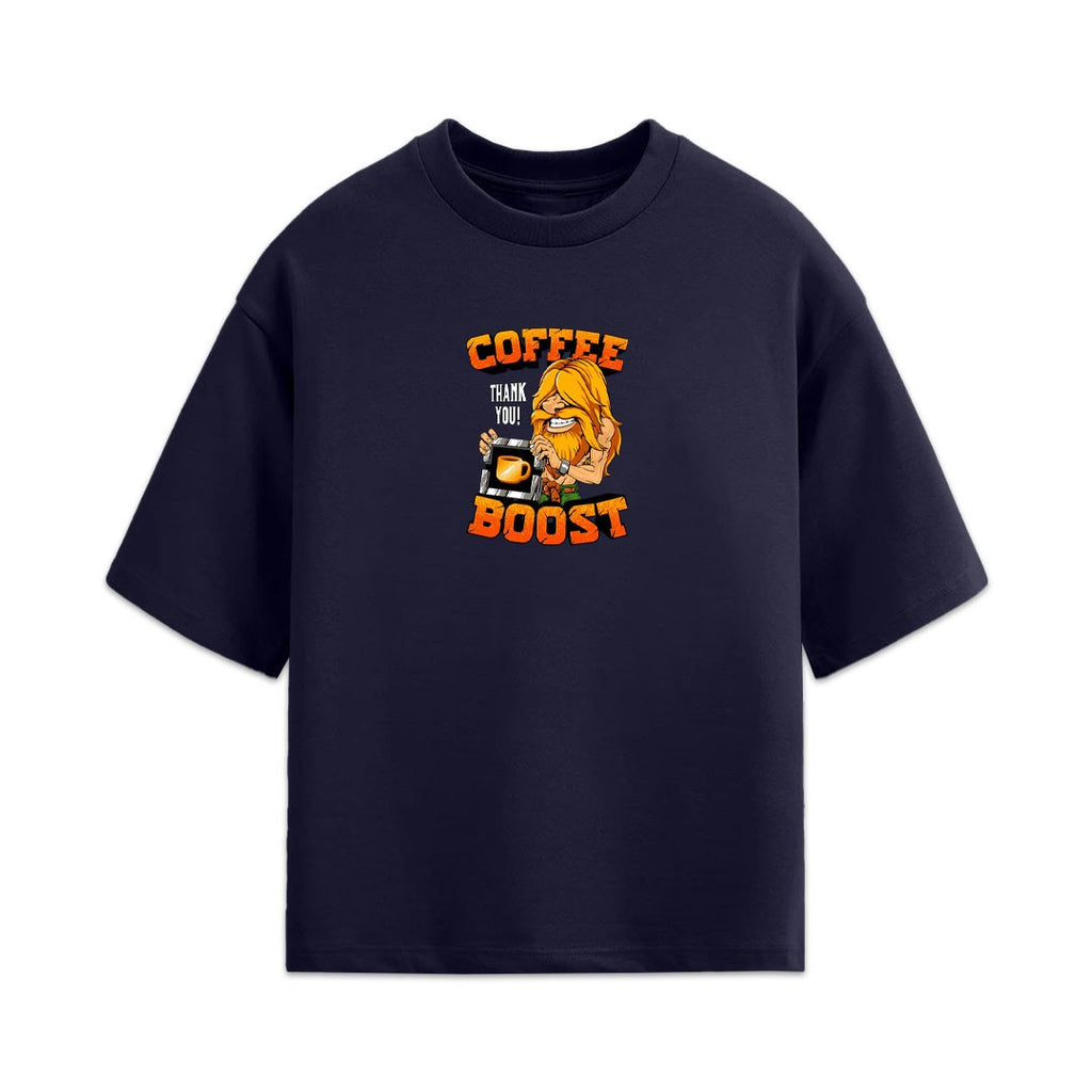 Coffee Boost Oversized Tee
