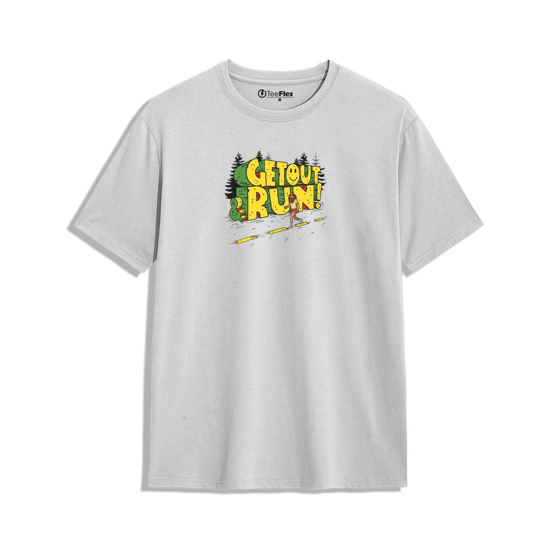 Get Out And Run Regular Tee