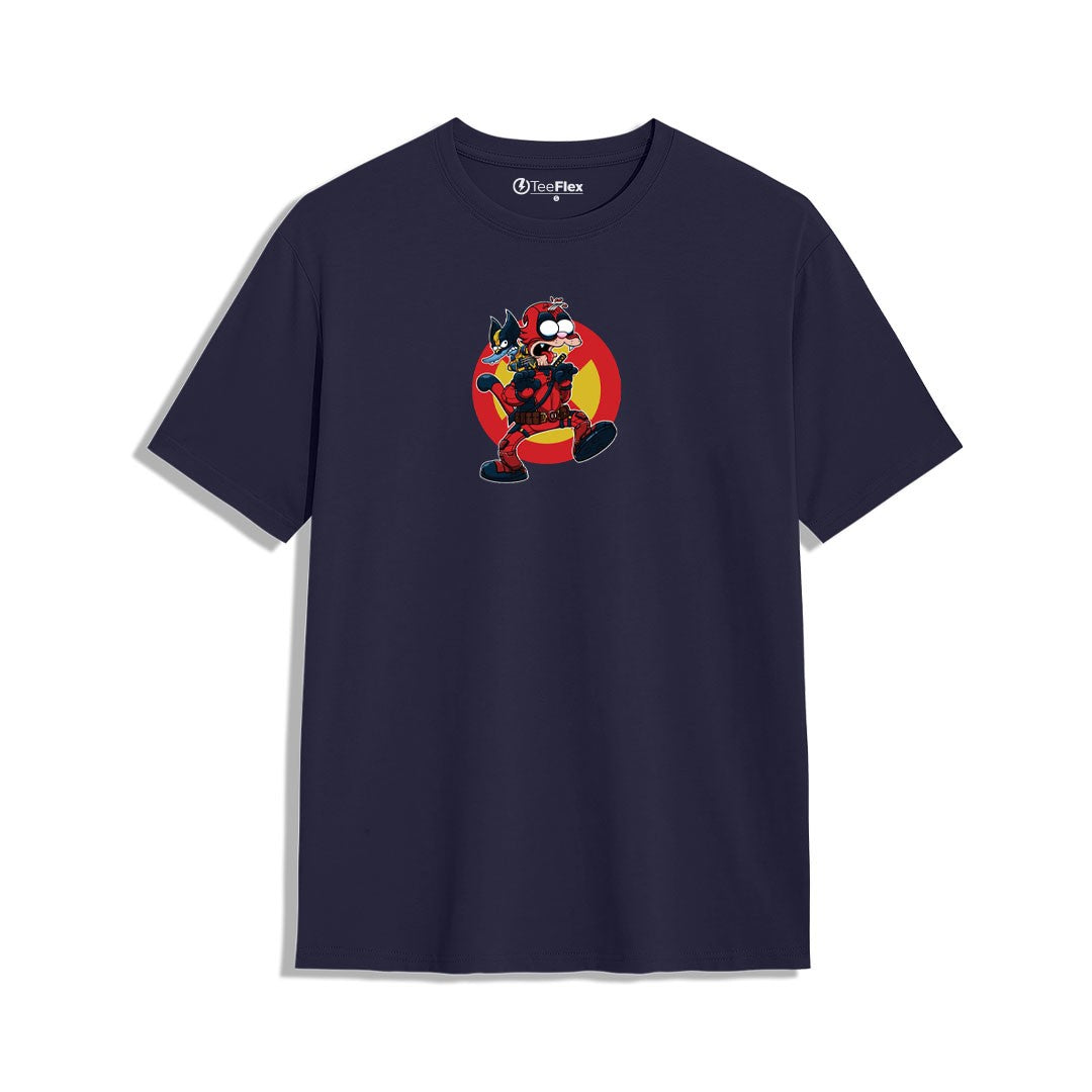 The Wolvie And Dee-Pee Show Tee
