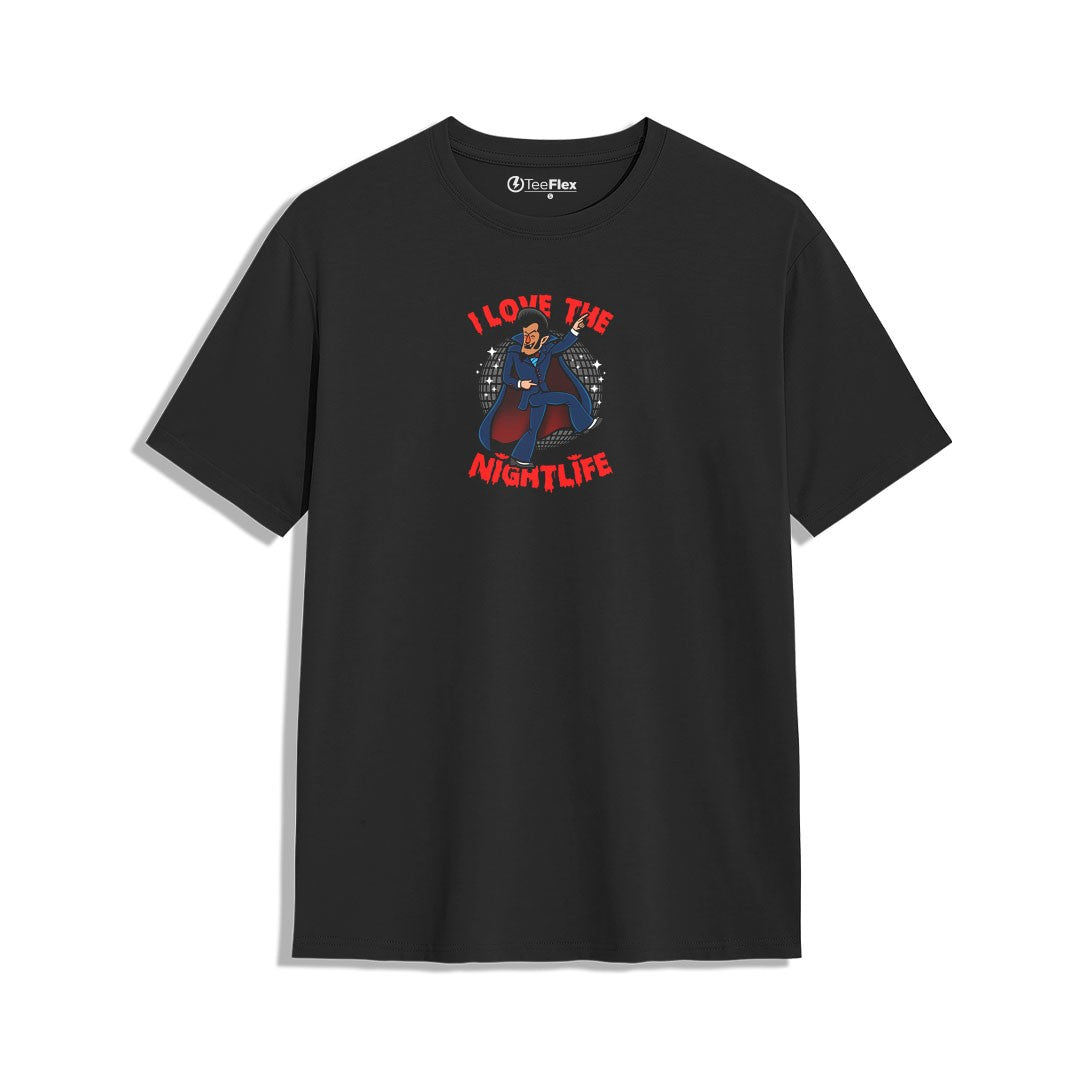 I Love The Nightlife Tee Main image