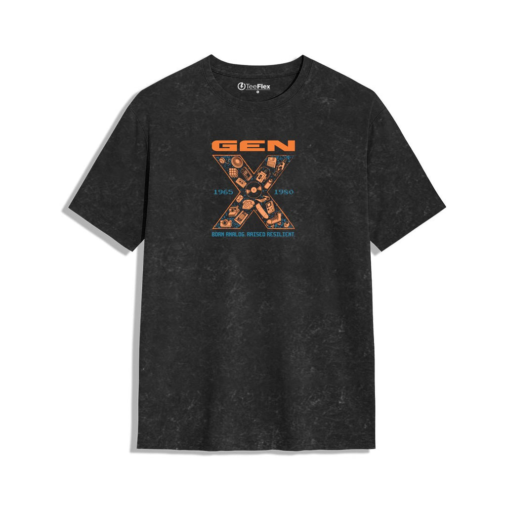 Born Analog Raised Resilient Regular Tee