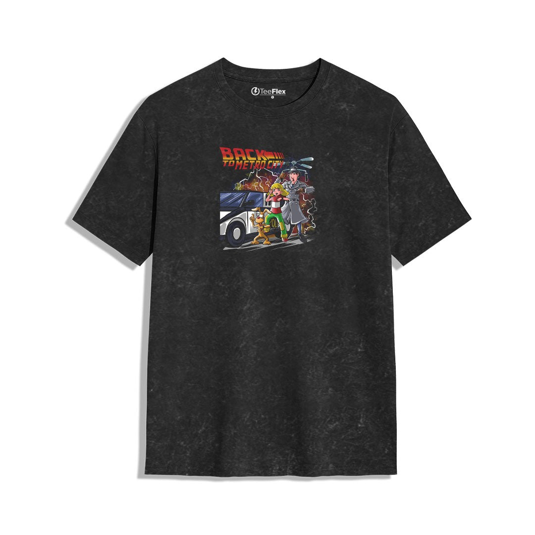 Back To Metro City full Sleeves Tee