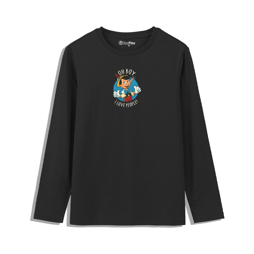 Oh Boy I Love People Tee